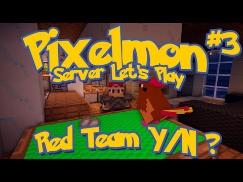 Pixelmon Server Minecraft Pokemon Mod Season 2: LittleLizard's Server, Episode 3 - Red Team Y/N?