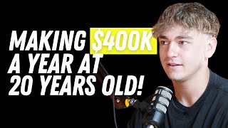 Caleb Coroneos: How He Made $400K At 20 In His First Year Of Business!