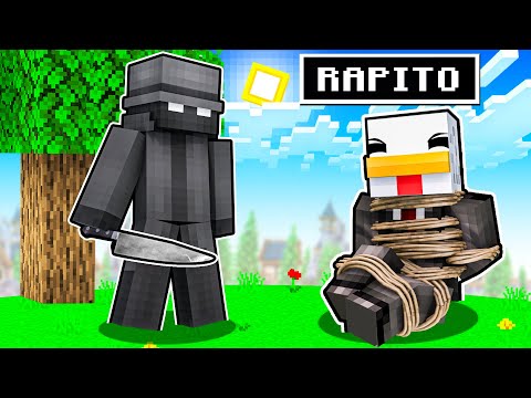 BELLAFACCIA È STATO RAPITO DALLO YOUTUBER MISTERIOSO E SUO FIGLIO PROVA A SALVARLO!😱 - MINECRAFT ITA