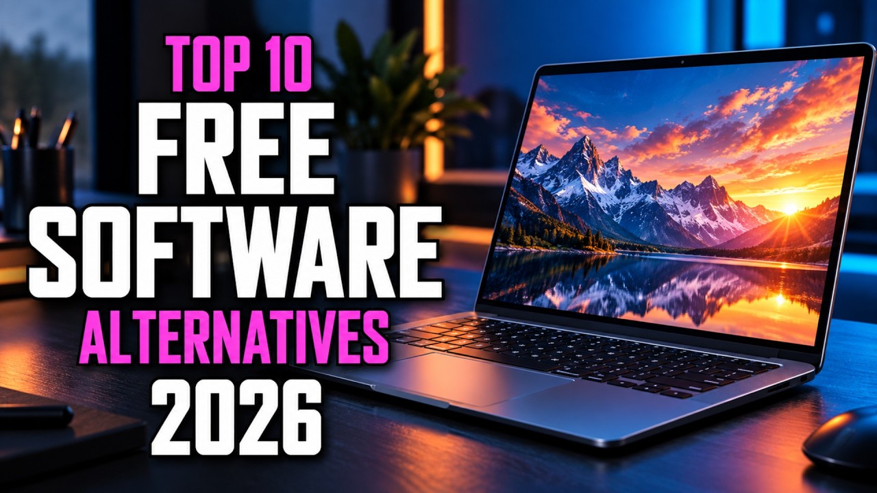 Top 10 Free Alternatives to Expensive Software! 2026