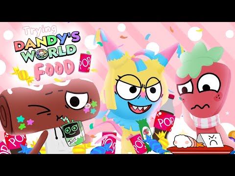 TRYING DANDY'S WORLD FOOD - DANDY'S WORLD ANIMATION MEME