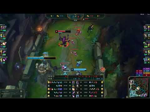Lux vs Akali MID LAN