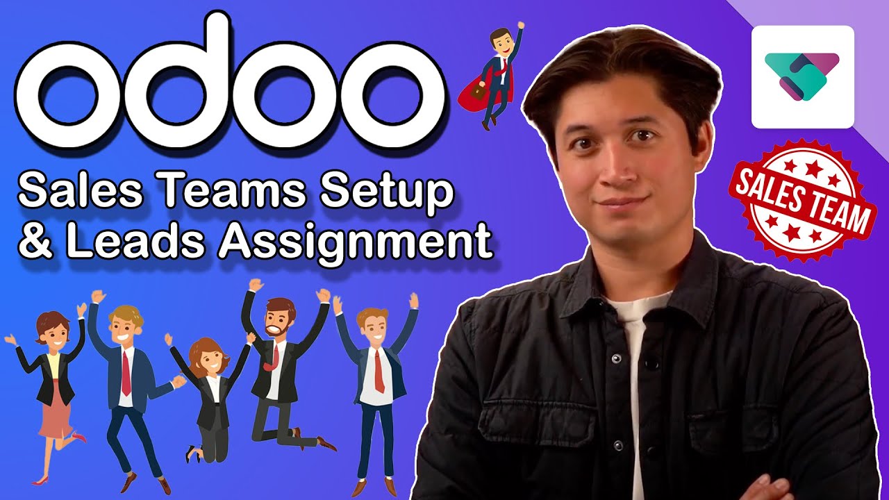 Sales Teams Setup & Leads Assignment | Odoo CRM