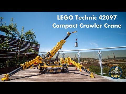 LEGO Technic 42097 Compact Crawler Crane unboxing, speed build and detailed review