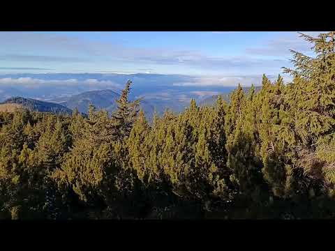 Kis-Beszterce és a Sztracsior csúcsról lefelé menet a Kelemen-havasokban 07.12.2025