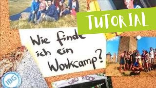 Tutorial: Wie finde ich ein Workcamp?