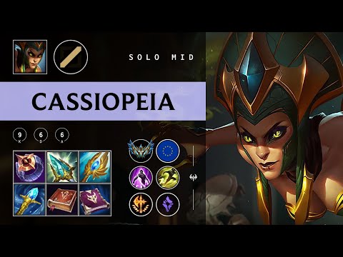 Cassiopeia Mid vs Xerath - EUW Challenger Patch 25.22