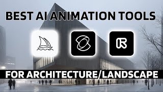 Best AI Animation Tools for Architecture & Landscape Design