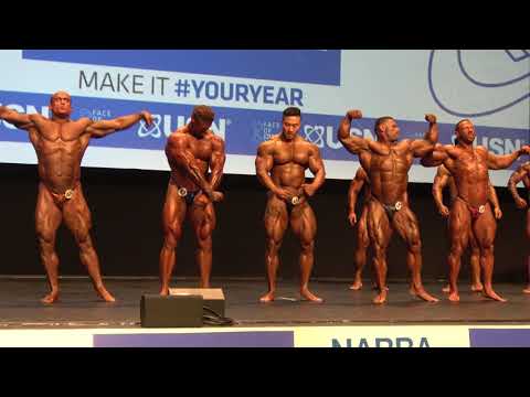 1st Callout - Prejudging - Class 2 - USN NABBA Universe 2017