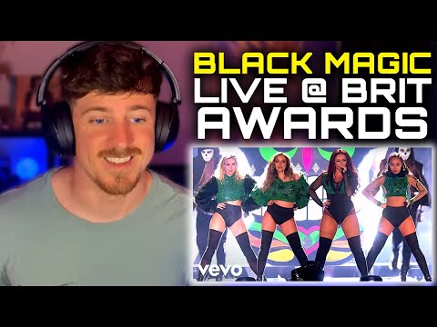 Little Mix - Black Magic - (Live at The BRIT Awards 2016) FIRST TIME REACTION