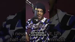 Ghetts catching every pocket 🥶 #ghetts #ukrap #ukgrime