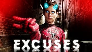 Spider man x excuses | ft. tobey maguire | tobey maguire birthday special | #marvel #whatsappstatus