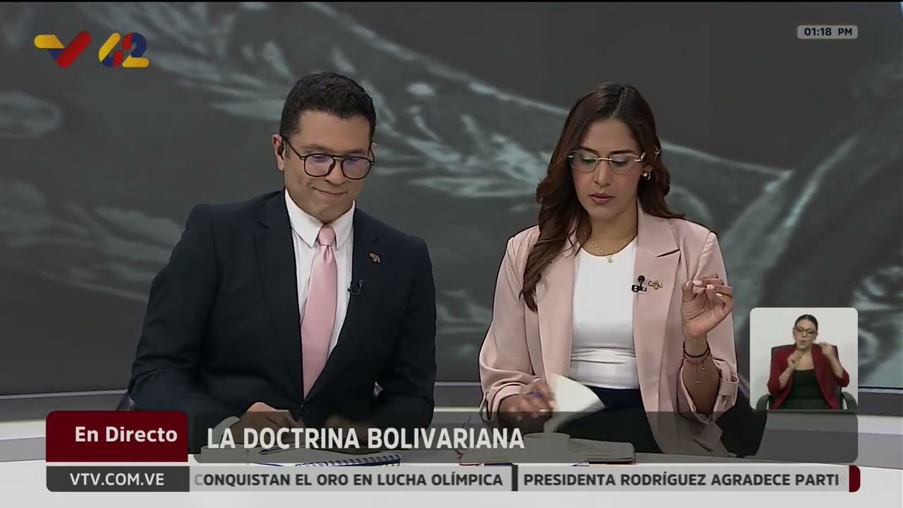 Doctrina Bolivariana explicada por Jorge Berrueta, director de la Biblioteca Nacional de Venezuela