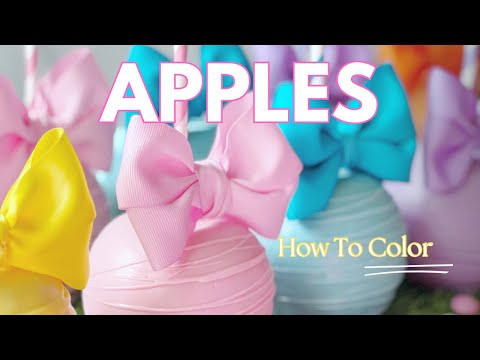 Easter Treats: How to Make Perfect Chocolate-Colored Apples!