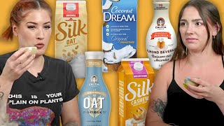 Download lagu Which Vegan Milk Is The Best?! | Blind Taste Test mp3
