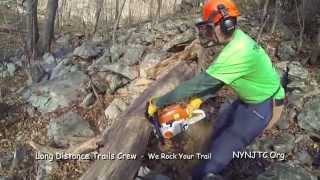 preview picture of video 'LDTC on Pyngyp Mountain S-BM Trail Maintenance 10/30/14'