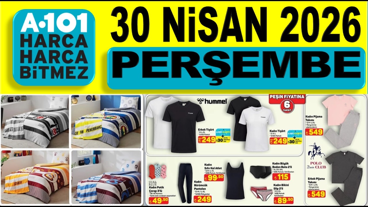 A101 30 NİSAN 2026 KATALOĞU ✅ A101 MARKET PERŞEMBE ✅ AKTÜEL ÜRÜNLER | RESMİ KATALOG | NET ANLATIM