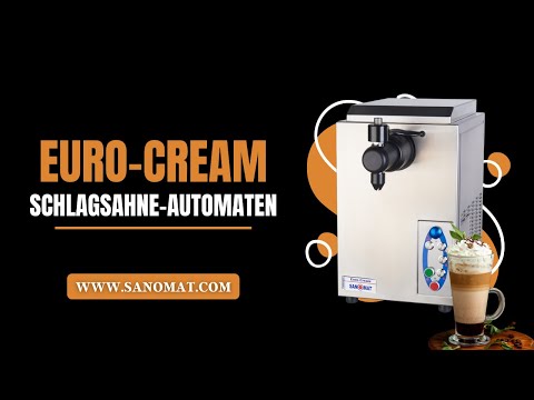 Schlagsahneautomat Euro-Cream | #eiscafé #gastronomie #foodtech