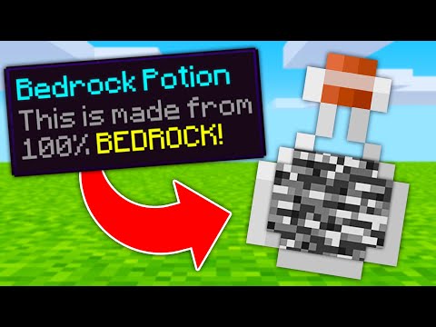 Minecraft But All Blocks Are Potions!