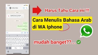 Download lagu How to Write Arabic on WhatsApp on iPhone mp3