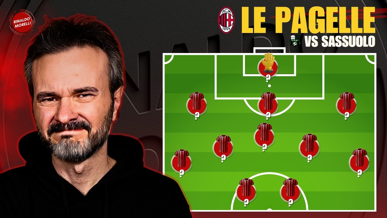 ORRIBILI! Nessuna sufficienza! Pagelle SASSUOLO-MILAN 2-0