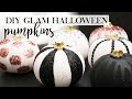 7 DIY Glam Halloween Pumpkin Decor Designs - DIY Halloween Decor Ideas