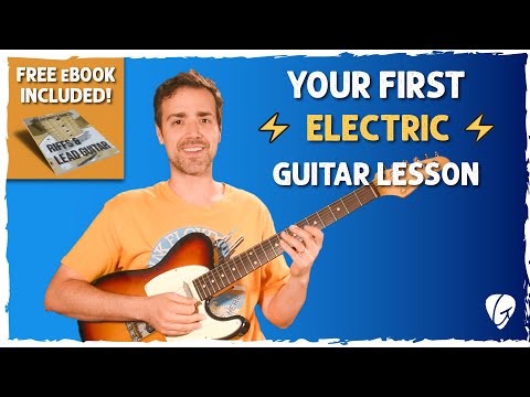 Your First Electric Guitar Lesson | Beginner’s Guide to Riffs, Rhythm, and Melodies