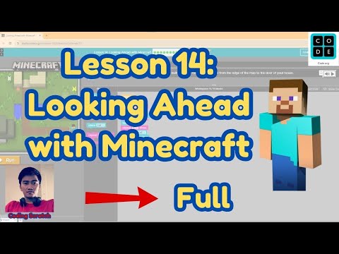 Code.org Lesson 14: Looking Ahead with Minecraft | Express Course 2024 | Code.org Answer