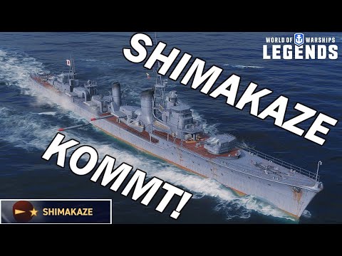 INFO-Video - SHIMAKAZE kommt! - World of Warships Legends