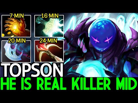 TOPSON [Arc Warden] He is Real Killer Mid Lane Midas 1000 GPM Dota 2