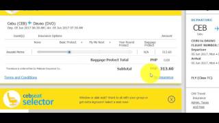Online Booking in Cebu Pacific - Guide 2017 to 2018