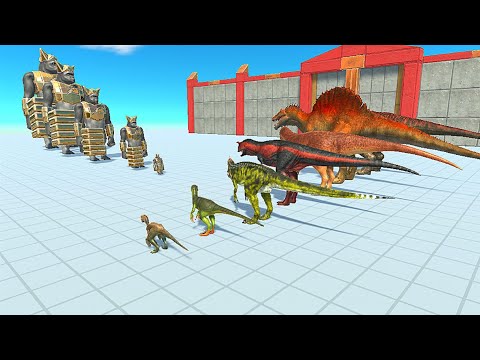 Ghor Hammer vs All Dinosaurs - Animal Revolt Battle Simulator