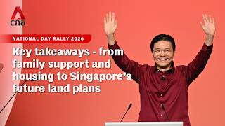 Key announcements from National Day Rally 2026