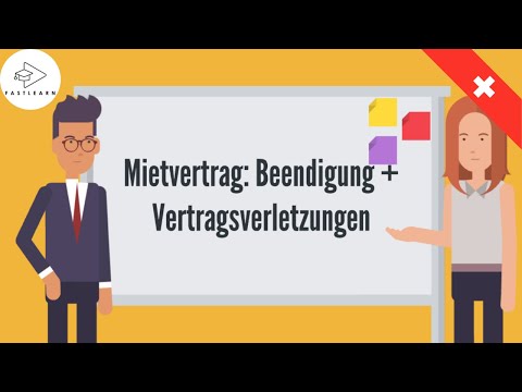 Mietvertrag: Beendigung + Vertragsverletzungen einfach erklärt | Rechtskunde Schweiz