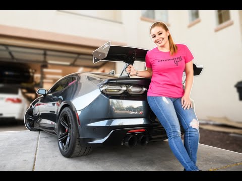 THAT'S A BIG WING! Installing an APR WING on my CAMARO ZL1 1LE!