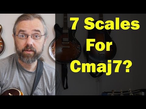 7 Jazz Scales for Cmaj7 - Vital Guide to Modern Jazz Guitar Sounds