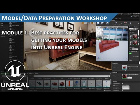 Unreal Engine Lighting Workshop UI Overview