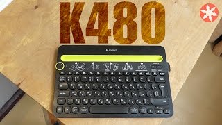 Logitech K480 Black (920-006368, 920-006366) - відео 4