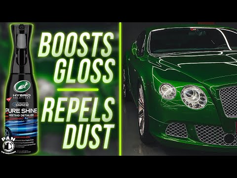 Turtle Wax Hybrid Solutions Pure Shine Misting Detailer! Enhances gloss & repels dust!
