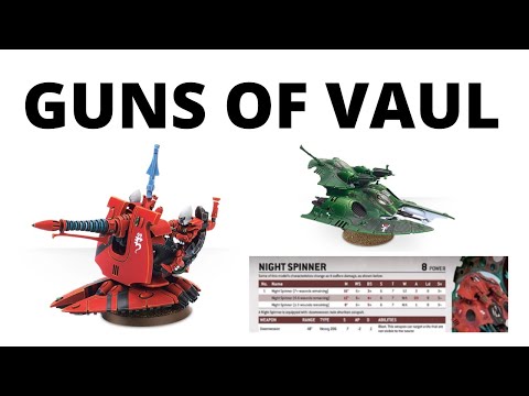 D-Cannons Look Fearsome! Eldar Support Weapons and Night Spinner Leaks