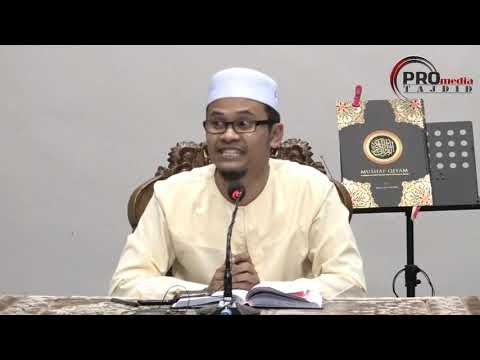 12-05-2019 Ustaz Shafiy Zakaria: