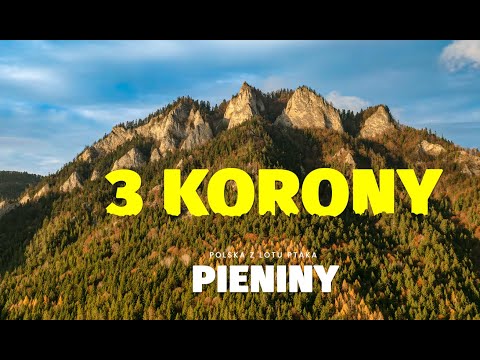 Trzy Korony Pieniny – Przełom Dunajca, Sromowce Niżne | Polska z lotu ptaka [4K]
