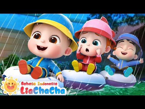Bermain di Hari Hujan | ☔Lagu Hari Hujan | Lagu Lucu | Lagu Anak-anak | LiaChaCha Bahasa Indonesia