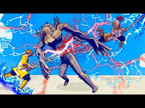 ZENITSU (DEMON SLAYER ) vs EVERY UNIT | Totally Accurate Battle Simulator-TABS