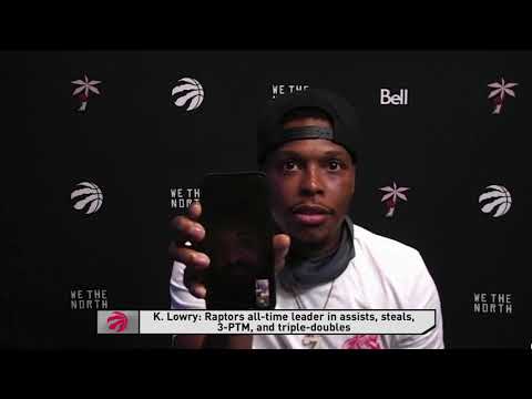 Drake FaceTimed Kyle Lowry During His Potential Last Raptor Postgame Interview #Shorts