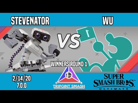 Tripoint Smash 97 - Winners Round 1 - stevenator(ROB) Vs. wu(Mr Game and Watch)