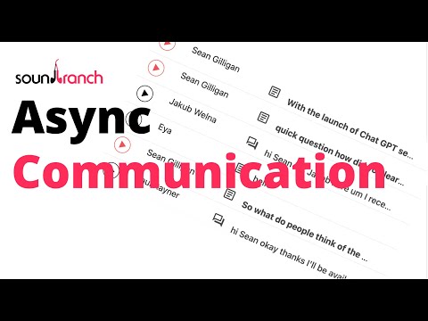 Sound Branch Overview