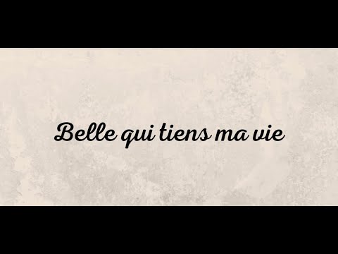 BELLE QUI TIENS MA VIE de Thoinot Arbeau - version à 3 voix