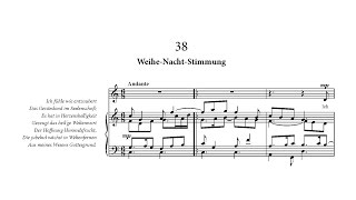 Weihe-Nacht-Stimmung von Rudolf Steiner - mit Noten