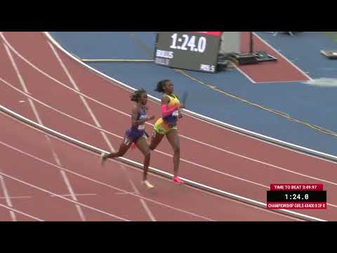 Girls 4x400m Relay Championship Final Section 8 - New Balance Nationals Outdoor 2023